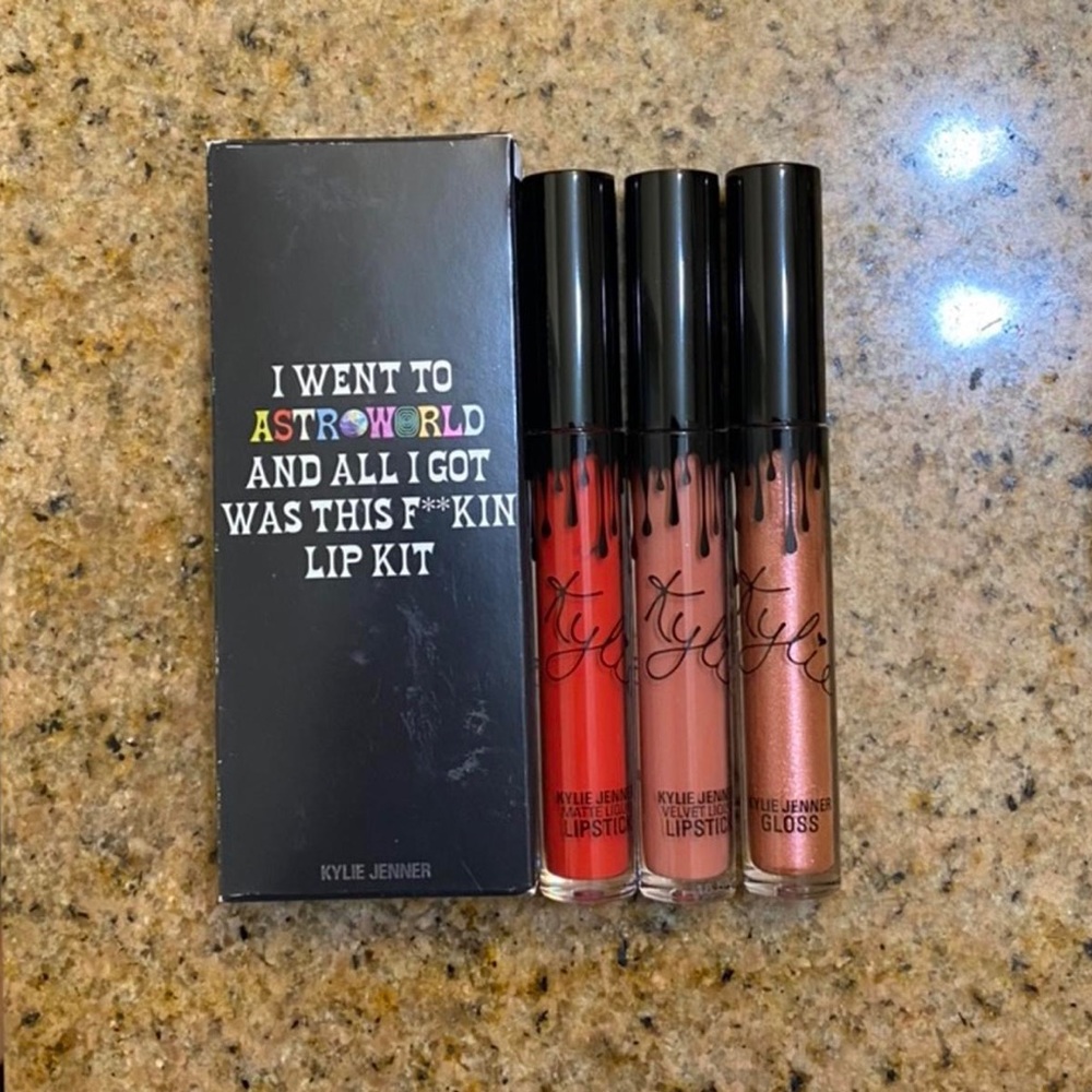 super rare Kylie Cosmetics Astroworld lip kit🌎🎢